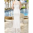 thumbnail image 3 of Vestido VFSHOW, elegante, halter, con abertura alta, maxi para invitada a la boda 2023, 3 of 7