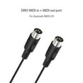 thumbnail image 5 of 5-pin Midi To Usb-c, Type-c Cable To Midi Cable, Compatible With Edit Recording 2m Usb Midi Cable, 5 of 5