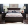 thumbnail image 6 of Metro Queen Platform Platform Bed with Flat Panel Foot Board and 2 Urban Bed Drawers in Espresso, 6 of 6