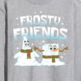 thumbnail image 3 of SpongeBob SquarePants - Frosty Friends - Men's Long Sleeve T-Shirt, 3 of 6