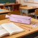 thumbnail image 4 of Funda de silicona para lápiz con cremallera – Bolsa de brocha de maquillaje colorida y organizador de viaje para adolescentes, colegio, hogar u oficina, 4 of 6