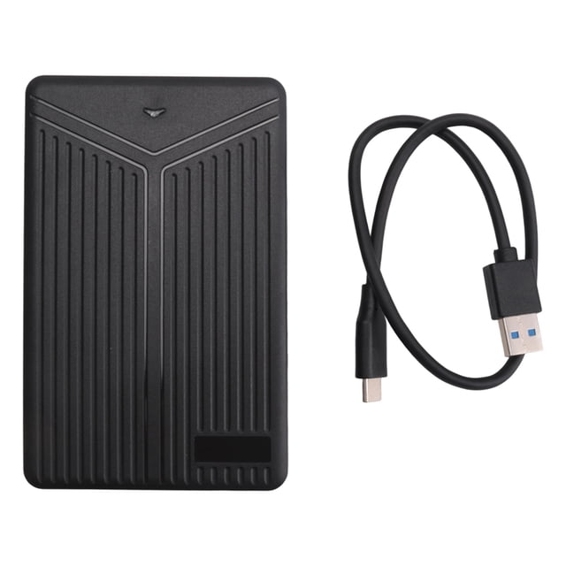 Caja de Disco Duro MóVil USB 3.1 SATA 2,5 Pulgadas SSD Soporte 15 Mm para Computadora PortáTil
