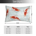 thumbnail image 2 of Sikiie Koi Fish Corals,Spring Summer Pillow Covers, Throw Pillow Case Cushion Covers,Cushion for Bedroom,Couch,Home-16"x24", 2 of 6