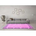 thumbnail image 3 of Ahgly Company Indoor Rectangle Oriental Pink Traditional Area Rugs, 5' x 8', 3 of 4