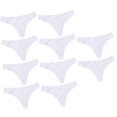 thumbnail image 1 of Tangas femeninas Calzoncillos Bragas de mujer Lencería Ropa interior sin costuras Chicas de bajo XL blanco Yuyangstore bragas de mujer, 1 of 4