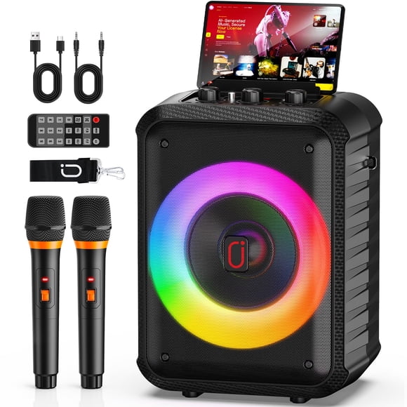 Máquina de Karaoke JYX Bocina Bluetooth Portátil 40W Woofer 5.25"