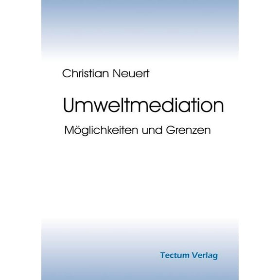 Umweltmediation (Paperback)