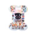 thumbnail image 1 of PLACA DE IDENTIFICACIÓN PARA MASCOTAS TQR PUG NEGRO, 1 of 2