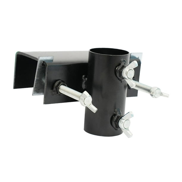 Soporte de sombrilla de cubierta con clip fijo, soporte de montaje de sombrilla ajustable, abrazadera de sombrilla Vertical