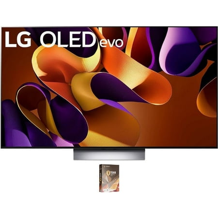 LG OLED77G4WUA 77 Inch 4K Evo G4 Series Ultra High Definition OLED TV with 3 Year Amber Protection Plan (2024)