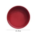 thumbnail image 4 of Mainstays Chiara Stoneware 6.25" Round Red Bowl, 4 of 4