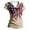 #316 Beige, variant on Felirenzacia Women's 4 of July Graphic T Shirt Basic Printed Round Neck Short Sleeves Tailored Tee Top Wine,L