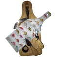 thumbnail image 1 of KuzmarK Wine & Cheese Glass Cutting Board Wood Box Gift Set - Many Fishing Lure Lures, 1 of 2