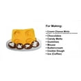thumbnail image 2 of EDELAINE'S Wedding Set 4 Cavity Silicone Molds for Cream Cheese Mints , Chocolate, 2 of 6