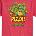 thumbnail image 3 of Teenage Mutant Ninja Turtles - Turtles and Pizza - Men's Short Sleeve Graphic T-Shirt, 3 of 5