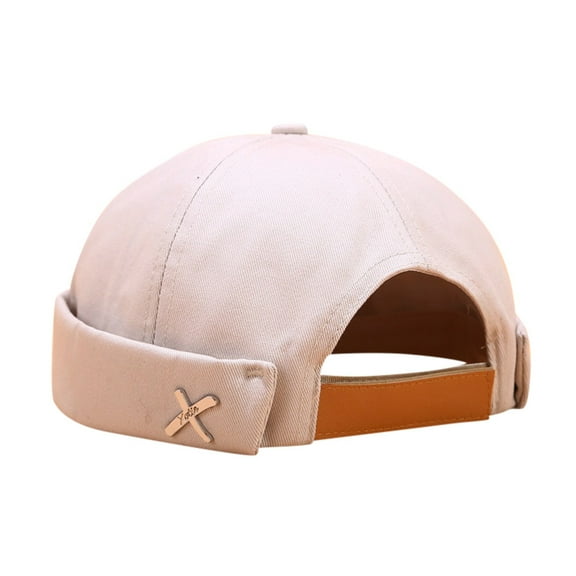 iHPH7 Head Wraps for Men Cooling Hats for Men Biker Cap Cooling Skull Cap Sweat Caps for Men, Beige One Size