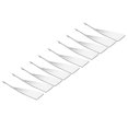 thumbnail image 1 of 10 piezas de acero inoxidable estampado curvo collar de barra en blanco etiqueta colgante - collar de sello suministro de joyería suministros de artes Baoblaze Colgante Charms de acero inoxidable, 1 of 8
