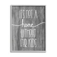 thumbnail image 4 of Stupell Industries Fur Kids Animal Lover Rustic Tree Pattern Graphic Art Gray Framed Art Print Wall Art, Design by Daphne Polselli, 4 of 5