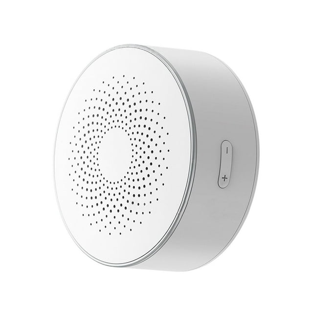White Remote Control, Threaten Thief, 2.4GH, de pánico de de sonido inalámbrica para Tuya Supply Seguridad hogar Jinwen Sirena de sonido de flash inteligente