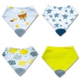 thumbnail image 1 of Paquete 4 baberos con mordedera para etapa de dentición Baby Zanelly Bandana con Mordedera, 1 of 5