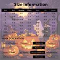 thumbnail image 3 of Halloween Costumes Long Sleeve Dresses for Women Party Vintage Pumpkin A Line Halloween Floral Printed Clothing Fluorescence Yellow L, 3 of 6