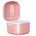 thumbnail image 1 of Denture Storage Box with Strainer False Teeth Storage Cleaning Container Storage Box Teeth Cleaning Supplies Denture Bath Case with Basket Denture Bath Cleaning Box Denture Cases For  Sak, 1 of 8