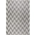 thumbnail image 5 of Nicole Miller New York Patio Country Calla Contemporary Herringbone Indoor/Outdoor Area Rug, Black/Grey, 6'6"x9'2", 5 of 6