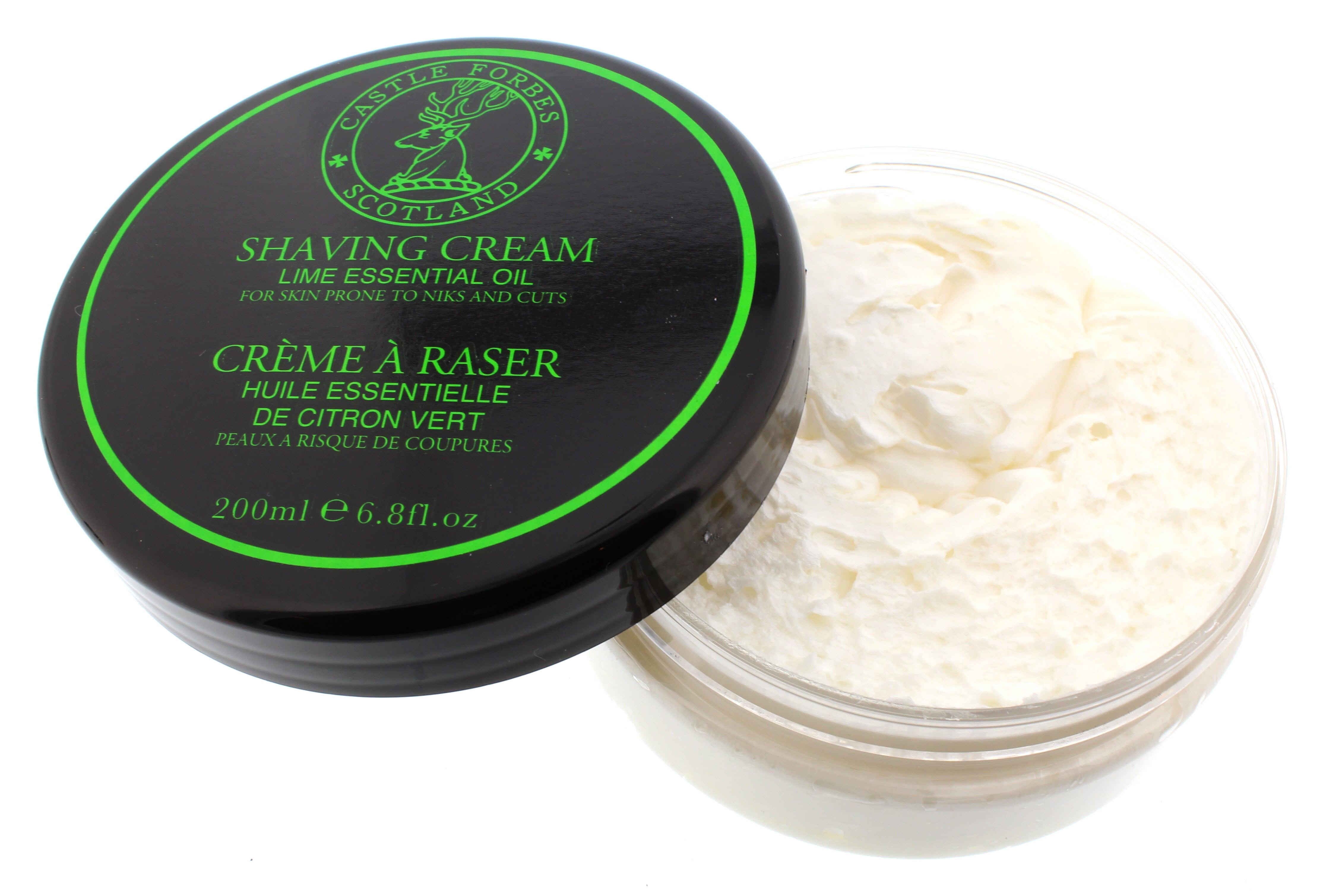 Castle Forbes Lime Essential Oil Shaving Cream