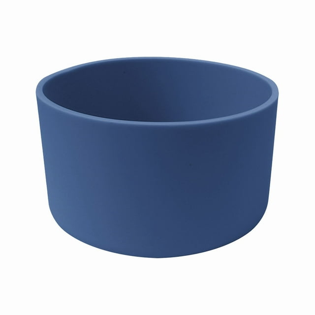 Funda antideslizante de silicona para taza de 7,5 cm, base de silicona para taza de acero inoxidable Spacepot, funda de silicona