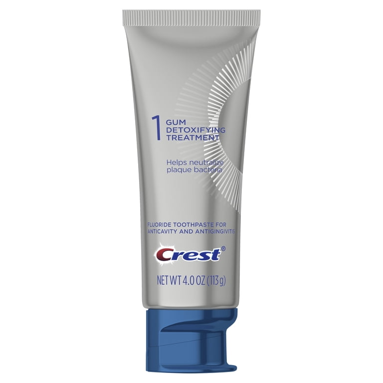 Crest Pro-Health 2-Step Gum Detoxify + Whitening Toothpaste, 4.0