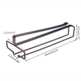 thumbnail image 5 of AOOOWER Practical Iron Wine Glass Rack Compact Design Cabinet Countertops Display Rack, 5 of 8
