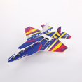 thumbnail image 3 of Un conjunto de de juguete, linternas giratorias, modelo de planeador de espuma de poliestireno PP, de espuma para regalos mpleaños, Azul Hugo Juguetes de avión, 3 of 10