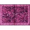 thumbnail image 1 of Ahgly Company Indoor Rectangle Persian Pink Traditional Area Rugs, 5' x 7', 1 of 4