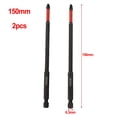 thumbnail image 4 of MYG 2/6pcs 25-150mm Non-slip PH2 Magnetic Batch Head Cross Screwdriver Drill Bit, 4 of 9