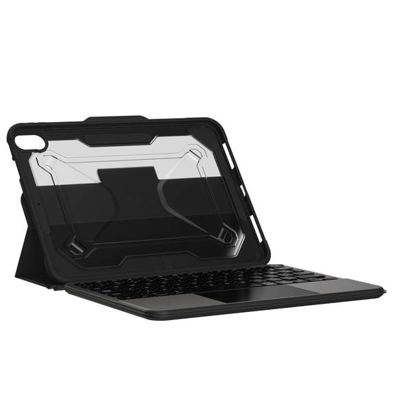 UAG iPad 11" 11th Gen 2025, 10.9" 10th Gen 2022 Case with Keyboard A3354 A3355 - US English Folio Cover Detachable Bluetooth Keyboard Multi-Touch Trackpad Backlit Keys - iPad not included