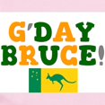 thumbnail image 2 of CafePress - G'day BRUCE AUSTRALIA! Body Suit - Baby Light Bodysuit, Size Newborn - 24 Months, 2 of 4