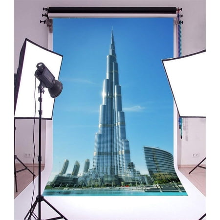 BSDHOME 5x7ft Photography Backdrop Dubai Capital City Modern ...