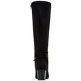 thumbnail image 3 of Charter Club Womens Jaccque Faux Suede Wide Calf Knee-High Boots, 3 of 5