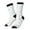 3 Black, variant on Playful Polar Bear Pals Print Adult Socks for Men & Women,Calf Socks, Ankle Socks,Boots Socks,Breathable Casual Sock,Unisex Crew Socks