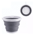 thumbnail image 1 of Cubeta Plegable Expandible De Silicona Guarda Fácil Moderna Xtellar gris, 1 of 4