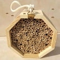 thumbnail image 4 of CIYISON Medium Size 15cm for Garden Lovers Decorative Wooden Hotels for Bee, 4 of 11