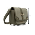 thumbnail image 3 of Alexis Bendel Women’s Small Vegan Leather Crossbody Everyday Handbag withShoulder Strap, 3 of 6