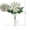 White, variant on Artificial Flowers for Outdoors Silk Flowers UV Resistant Faux Flowers for Outdoor Planters Realistic Spring Decor Artificial Dahlia Flowers for Front Door Porch Patio Balcony Yard
