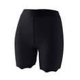 thumbnail image 2 of ABSUYY Womens Open Crotch Anti Chafing Slip Shorts Mid Waist Under Dress Layering Shorts Black,Size M, 2 of 9