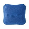 Master Massage Hi5 Bravo Shiatsu 4D Kneading Deep Tissue Massage Throw Pillow Dark Blue