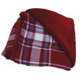 Sunbeam Microplush Electric Heated Throw Blanket Plaid