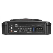 MTX TN8MS Terminator 8 Inch Micro Compact Amplified Subwoofer Enclosure, Black