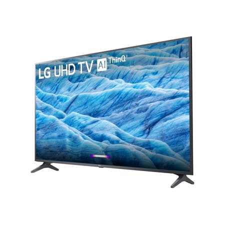 Restored LG 55" Class UM7300 Series LED TV - Smart TV - ThinQ AI, webOS - 4K UHD (2160p) 3840 x 2160 - HDR - direct-lit LED 55UM7300AUE (Refurbished)
