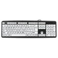 thumbnail image 4 of Xingzhi Computer Large Print Wired Keyboard Fluent Typing Lightweight USB Keyboards Cable Input Equipment Keypad Elderly Weak Sight, 4 of 8