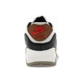 thumbnail image 4 of Nike Women's Air Max 90 Phantom Black Fire Red Light British Tan Running Shoes, from StockX, 4 of 5
